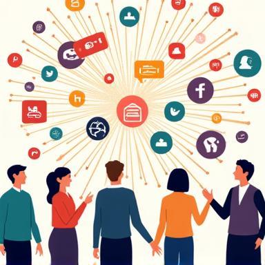 Image representing social media engagement for the runner-up prize